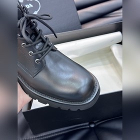 Высококачественные мужские высокие ботинки Prada с классическим к