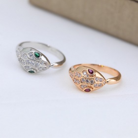 Bulgari Змеиное кольцо, модный и роскошный, высокое качество изго