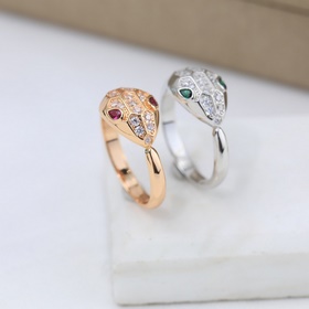 Bulgari Змеиное кольцо, модный и роскошный, высокое качество изго