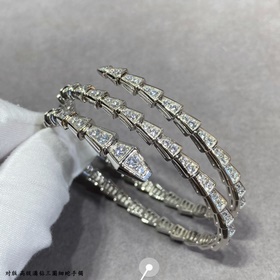 Материал V-Gold 5150560. Браслет Bulgari с тремя кольцами, полнос