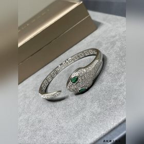 Айкин 2140290 Bulgari высококачественное зеленое кольцо с бриллиа