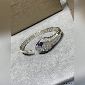Айкин 2140290 Bulgari высококачественный браслет с открытой змеей