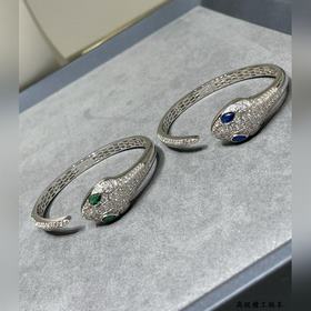Айкин 2140290 Bulgari высококачественный браслет с открытой змеей