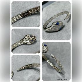 Айкин 2140290 Bulgari высококачественный браслет с открытой змеей