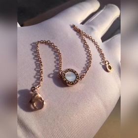 Двусторонний вращающийся браслет Bulgari из черно-белой керамики 