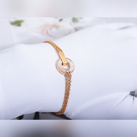 Браслет Bulgari BV с круглыми дисками, известный как «браслет с м
