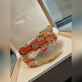 (Реальная цена) Материал： 2140360. Браслет Bulgari из оранжевого 