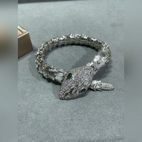 (Реальная цена) Материал： 2140360. Браслет Bulgari с перекрещенны