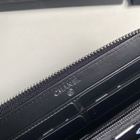 CHANEL Новинка Кошелек с одним отделением, с безупречной отделкой