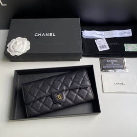 【Высококачественный оригинал】 CHANEL Классический длинный кошеле