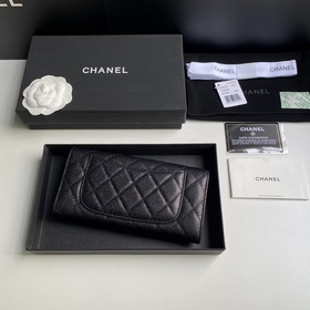 【Высококачественный оригинал】 CHANEL Классический длинный кошеле
