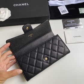 【Высококачественный оригинал】 CHANEL Классический длинный кошеле