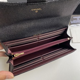 【Высококачественный оригинал】 CHANEL Классический длинный кошеле