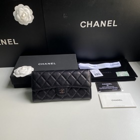 【Высококачественный оригинал】 CHANEL Классический длинный кошеле