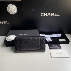 【Высококачественный оригинал】 CHANEL Классический длинный кошеле