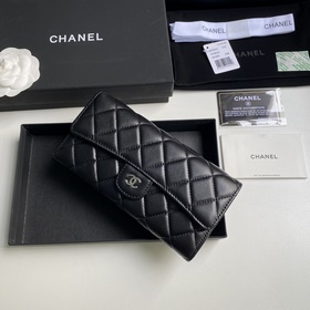 【Высококачественный оригинал】 CHANEL Классический длинный кошеле