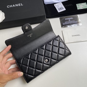【Высококачественный оригинал】 CHANEL Классический длинный кошеле