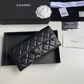 【Высококачественный оригинал】 CHANEL Классический длинный кошеле