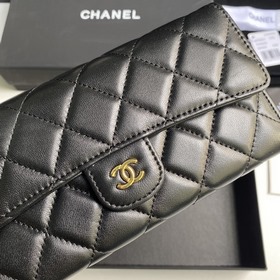 【Высококачественный оригинал】 CHANEL Классический длинный кошеле
