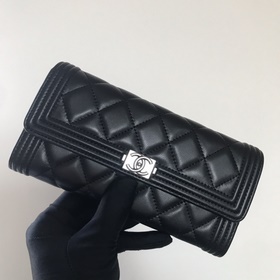 【Высочайшее качество】 [С серийным номером] CHANEL Длинный кошеле