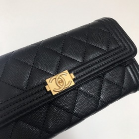 【Высочайшее качество】 [С серийным номером] CHANEL Длинный кошеле