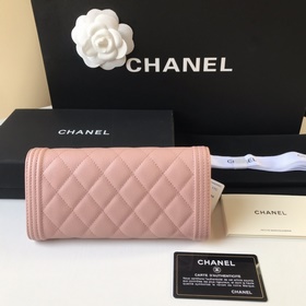 【Высочайшее качество】 [С серийным номером] CHANEL. Длинный кошеле