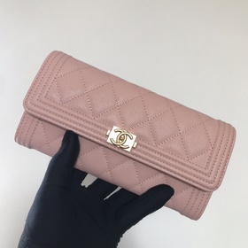 【Высочайшее качество】 [С серийным номером] CHANEL. Длинный кошеле