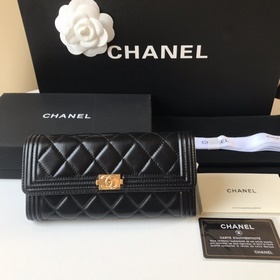 【Высочайшее качество】 [С серийным номером] CHANEL Длинный кошеле