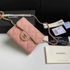 CHANEL Улучшенная версия сумочки с цепочкой, модель A81082 Высок