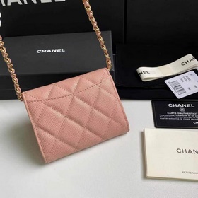 CHANEL Улучшенная версия сумочки с цепочкой, модель A81082 Высок