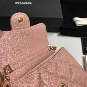 CHANEL Улучшенная версия сумочки с цепочкой, модель A81082 Высок
