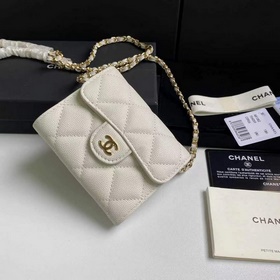 CHANEL Улучшенная версия сумочки с цепочкой, модель A81082 Высок