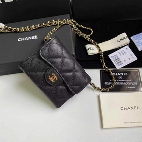 CHANEL Улучшенная версия сумочки с цепочкой, модель A81082 Высок