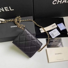 CHANEL Улучшенная версия сумочки с цепочкой, модель A81082 Высок