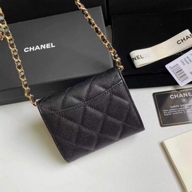 CHANEL Улучшенная версия сумочки с цепочкой, модель A81082 Высок