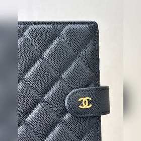 CHANEL 96066 Черный и серебристый Классическая модель с классичес