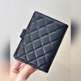 CHANEL 96066 Черный и серебристый Классическая модель с классичес