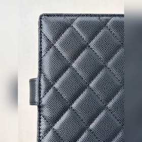 CHANEL 96066 Черный и серебристый Классическая модель с классичес