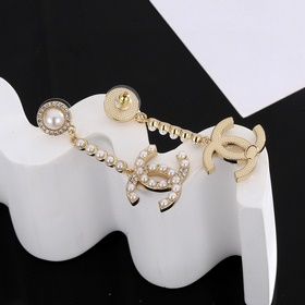 Chanel серьги-гвоздики, высококачественная копия оригинала, изгот