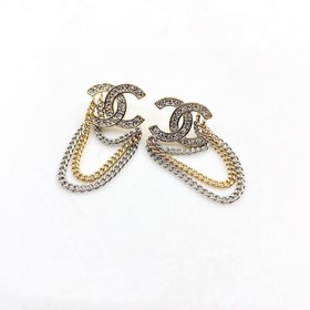 Chanel cc двухцветная кисточка, изготовлена из латуни 130180160