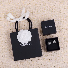 Chanel Камелия Серьги из серебра 925 пробы, высокое качество изго