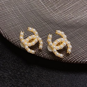 CHANEl маленькие серьги-клипсы в стиле «маленький аромат», не тре