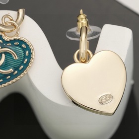 chanel Chanel Маленький Chanel Ретро-джинсовый синий изысканный с