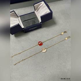 Материал： V-Gold. 5140180 Браслет CHAUMET с перекрещенными кругл