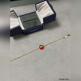Материал： V-Gold. 5140180 Браслет CHAUMET с перекрещенными кругл