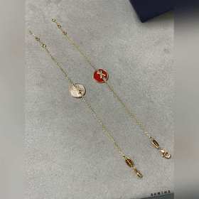Материал： V-Gold. 5140180 Браслет CHAUMET с перекрещенными кругл