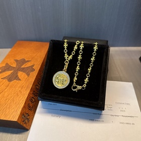Ожерелье Chrome Hearts, последний тренд, с уникальным дизайном и 