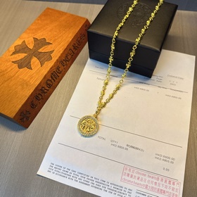 Ожерелье Chrome Hearts, последний тренд, с уникальным дизайном и 