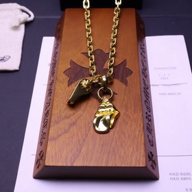 Ожерелье Chrome Hearts, последний тренд, с уникальным дизайном и 