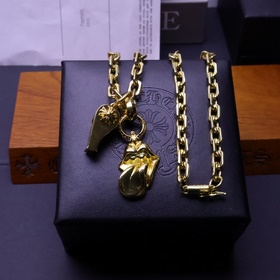 Ожерелье Chrome Hearts, последний тренд, с уникальным дизайном и 